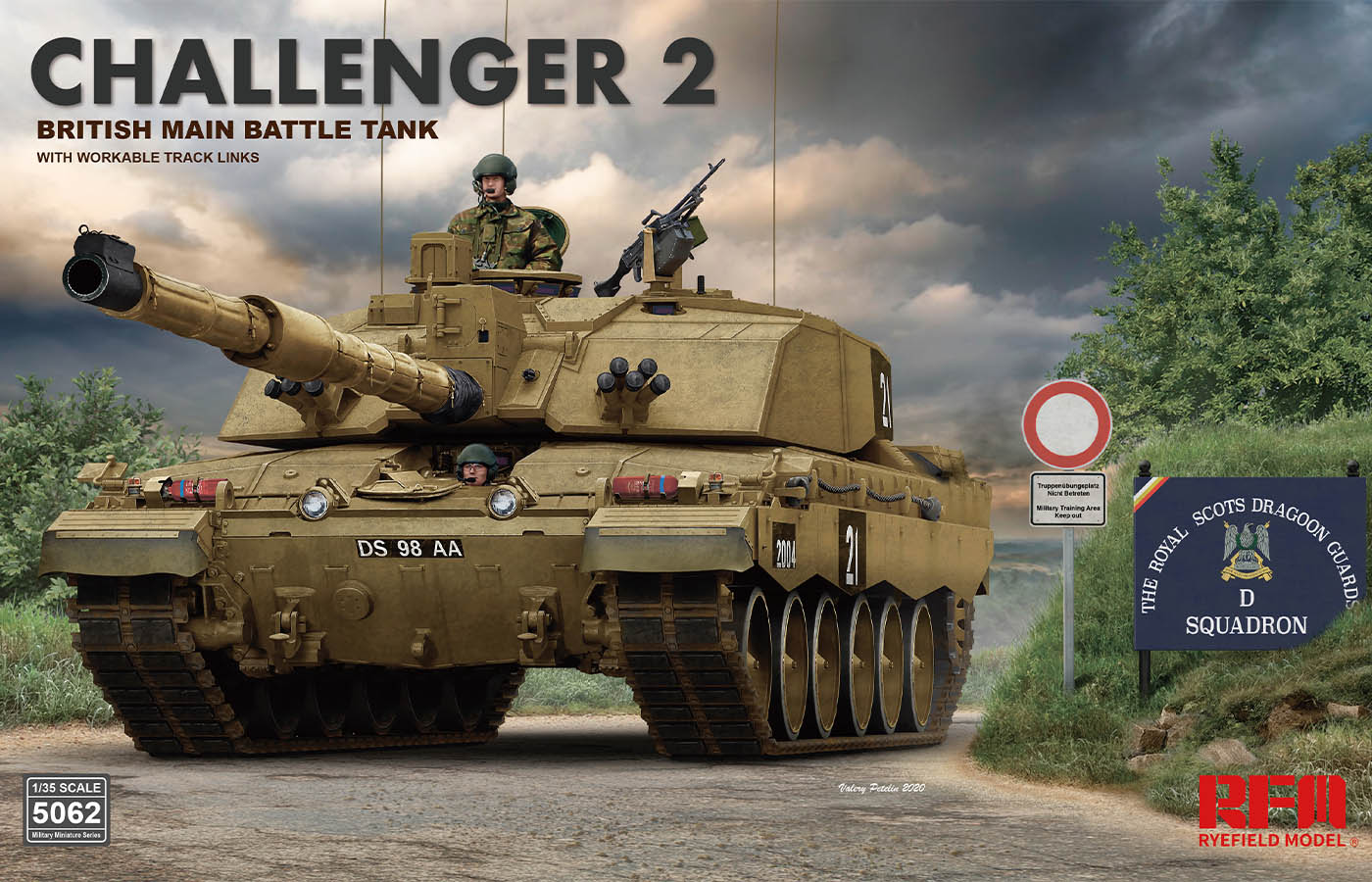 1/35 Challenger 2 British Main Battle Tank - Hobby Sense