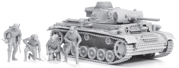 1/35 WW.II ドイツ軍 III号戦車 火炎放射型 [CH9113] - 4,224円