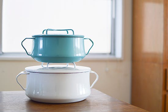 まもなく終了】DANSK/ダンスク/コベンスタイル2/両手鍋23cm（白