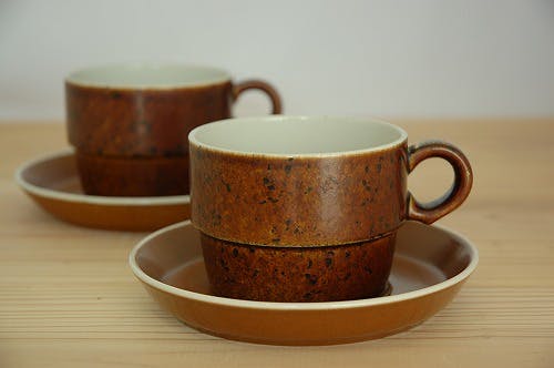 グスタフスベリ コック GUSTAVSBERG COQ ティーカップ＆ソーサー