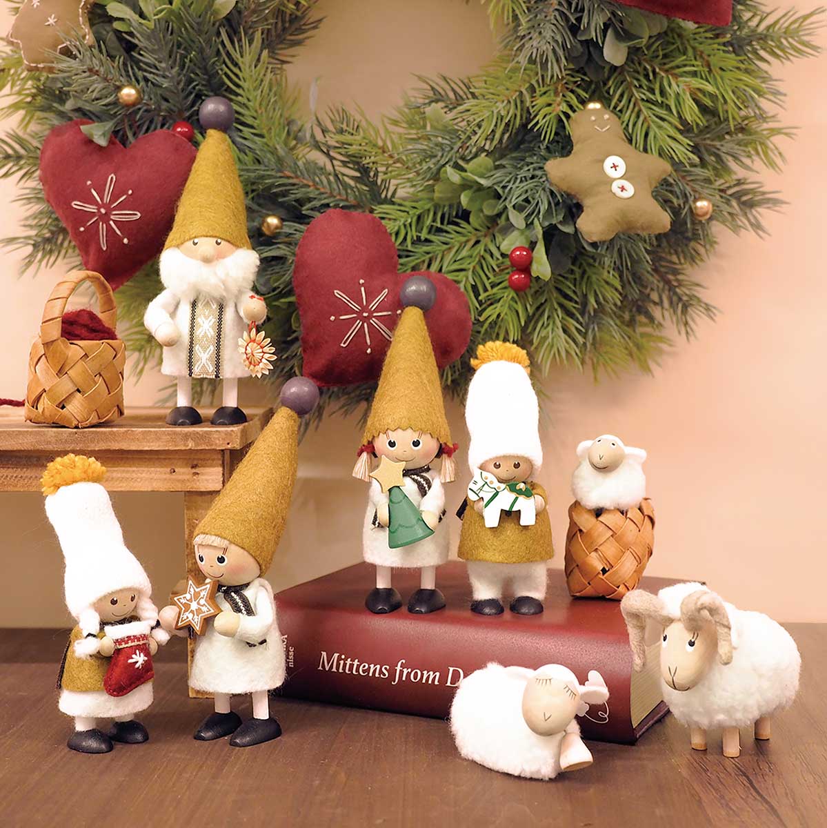 NORDIKA nisse ノルディカ ニッセ クリスマス 木製人形 ( ジンジャー