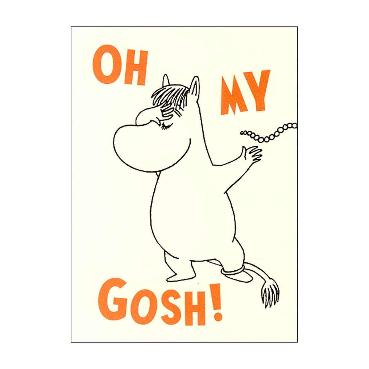 Moomin ムーミン Karto カルト ポストカード（OH MY GOSH!）｜北欧雑貨