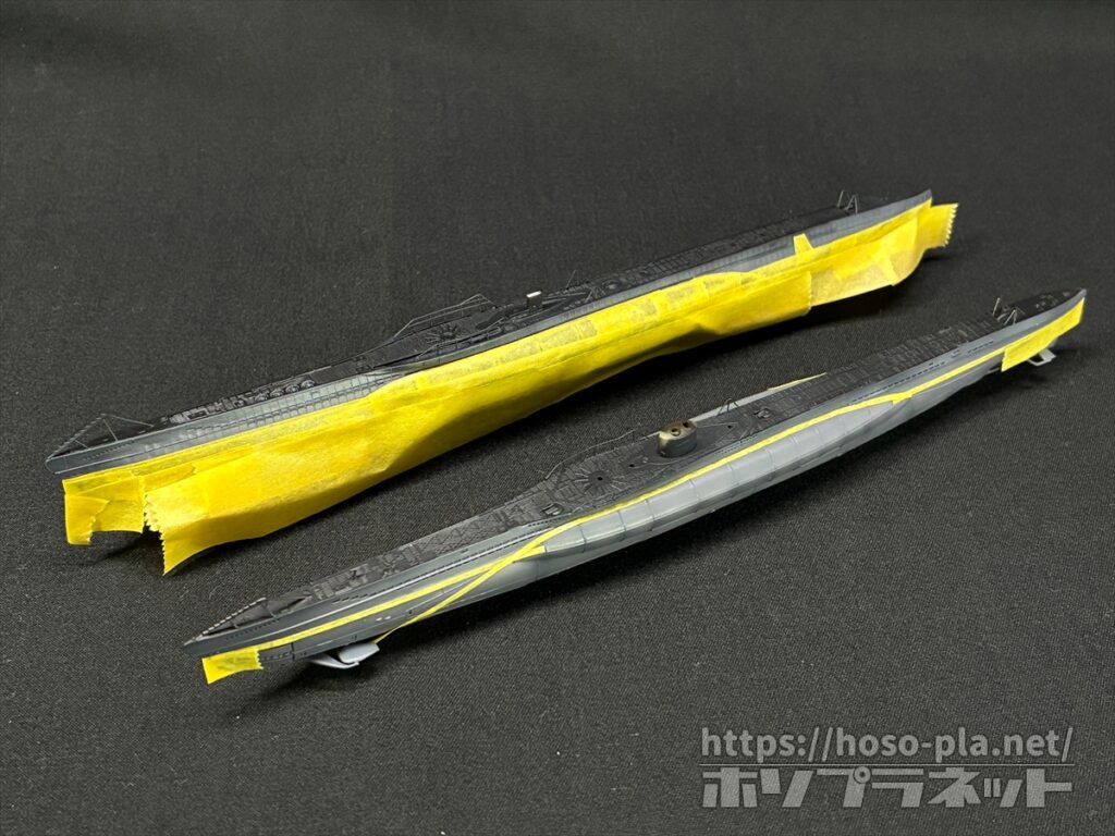 ほそプラネット | 1/350 ドイツ潜水艦 Uボート VIIC（2） Revell/AFV Club