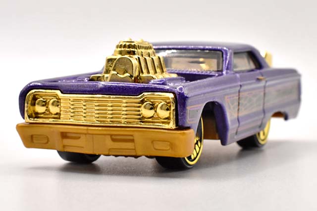 64 CHEVY IMPALA ('Tooned)のレビュー！ハロウィン仕様のホットロッド