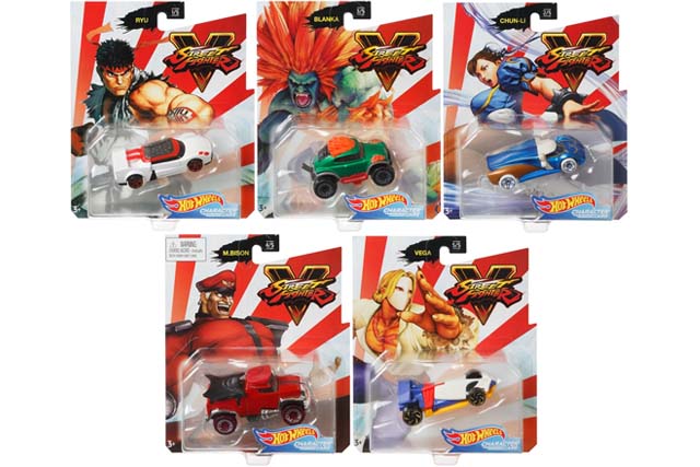 ストリートファイターV キャラクターカーのラインナップまとめ【日本に