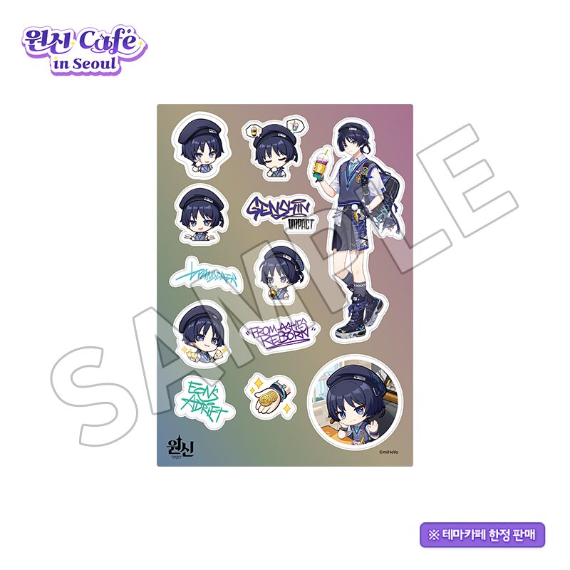原神カフェ in ソウル」に新規グッズが12月25日から登場！年末年始
