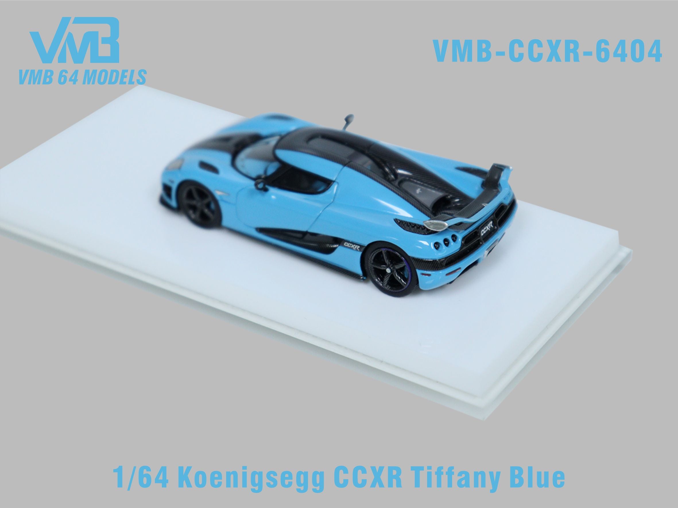 VMB 1:64 Koenigsegg CCXR Al Thani Blue – Horizon Diecast