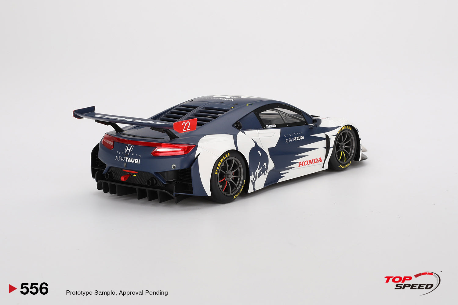 Topspeed 1:18 Honda NSX GT3 EVO Alpha Tauri Yuki Tsunoda TS0556