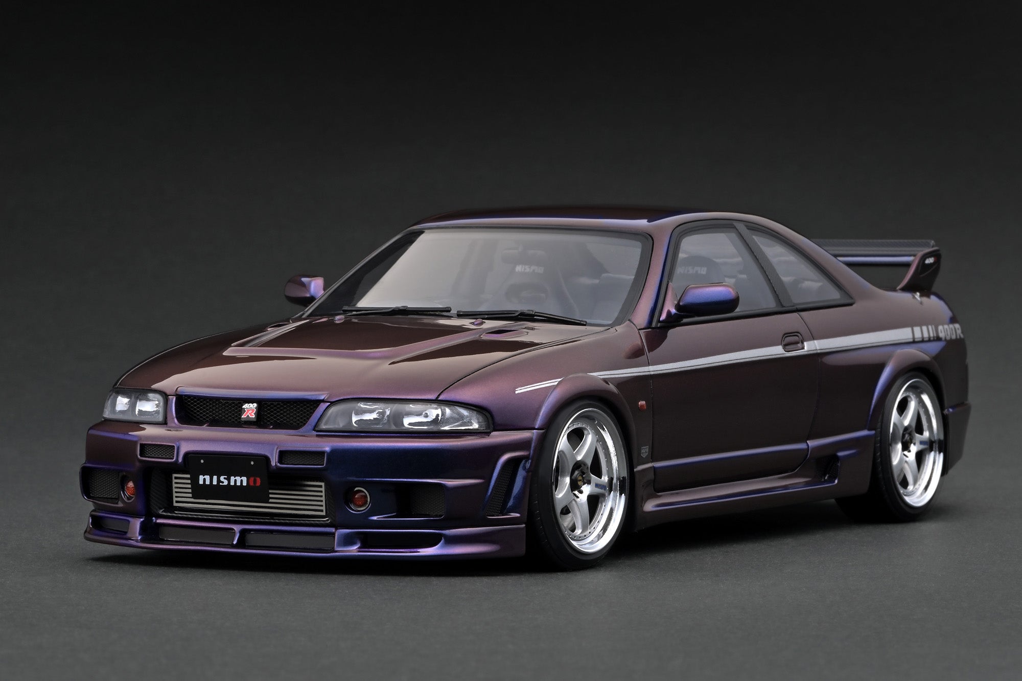 Ignition Model 1:18 NISMO 400R (BCNR33) Purple IG3657 – Horizon