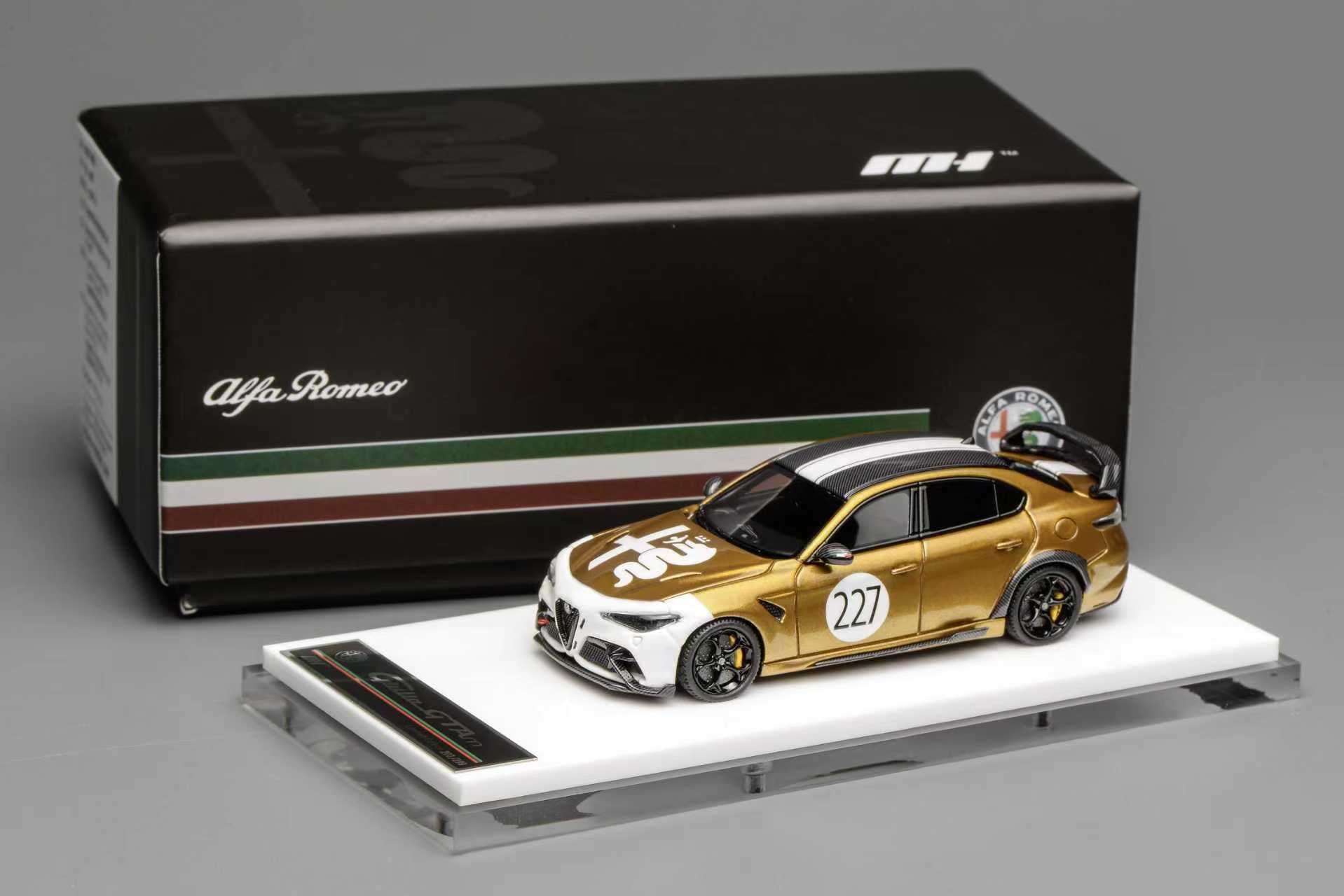 MOTORHELIX 1:64 Alfa Romeo Giulia GTAm (3 Colors) – Horizon Diecast