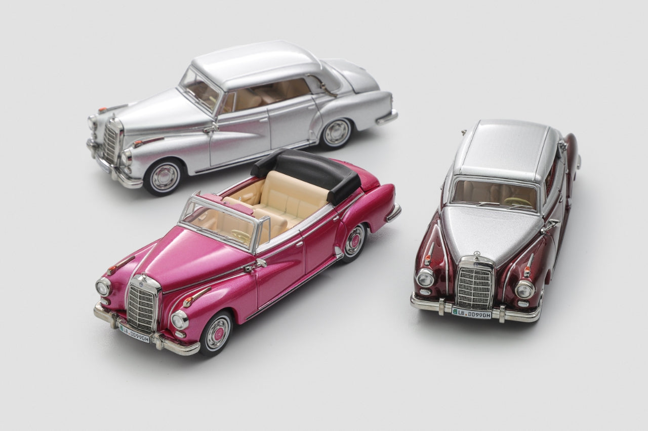 Mortal 1:64 Mercedes Benz 300D Roadster (3 Colours) – Horizon Diecast