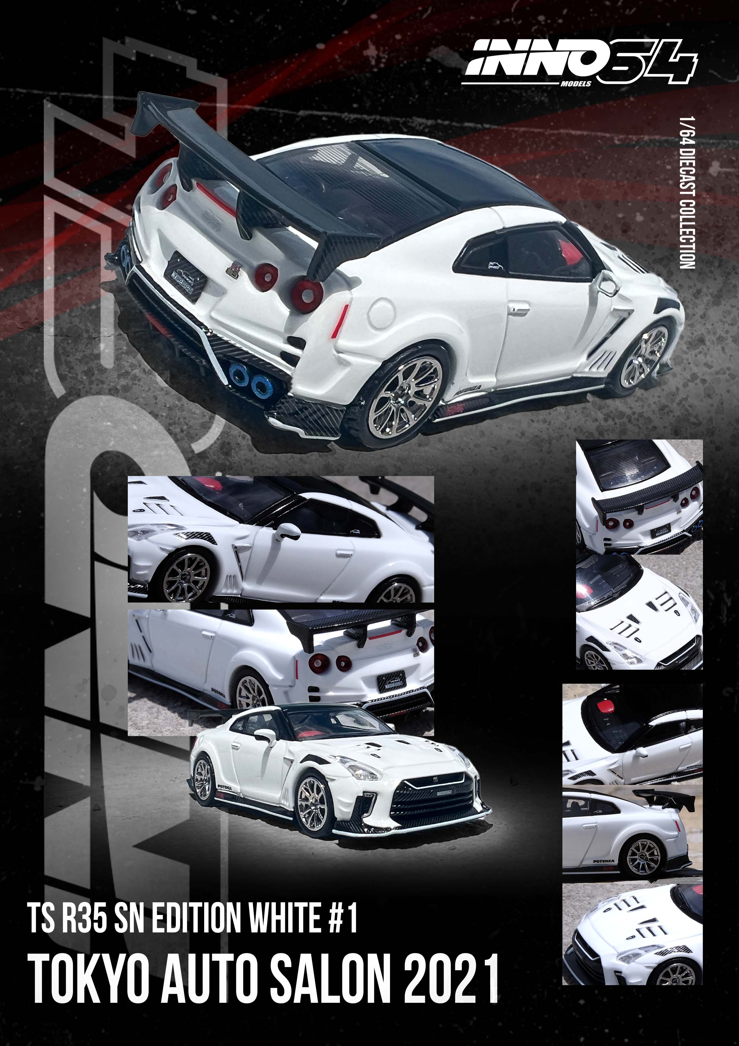 Inno64 1:64 NISSAN GT-R (R35) 