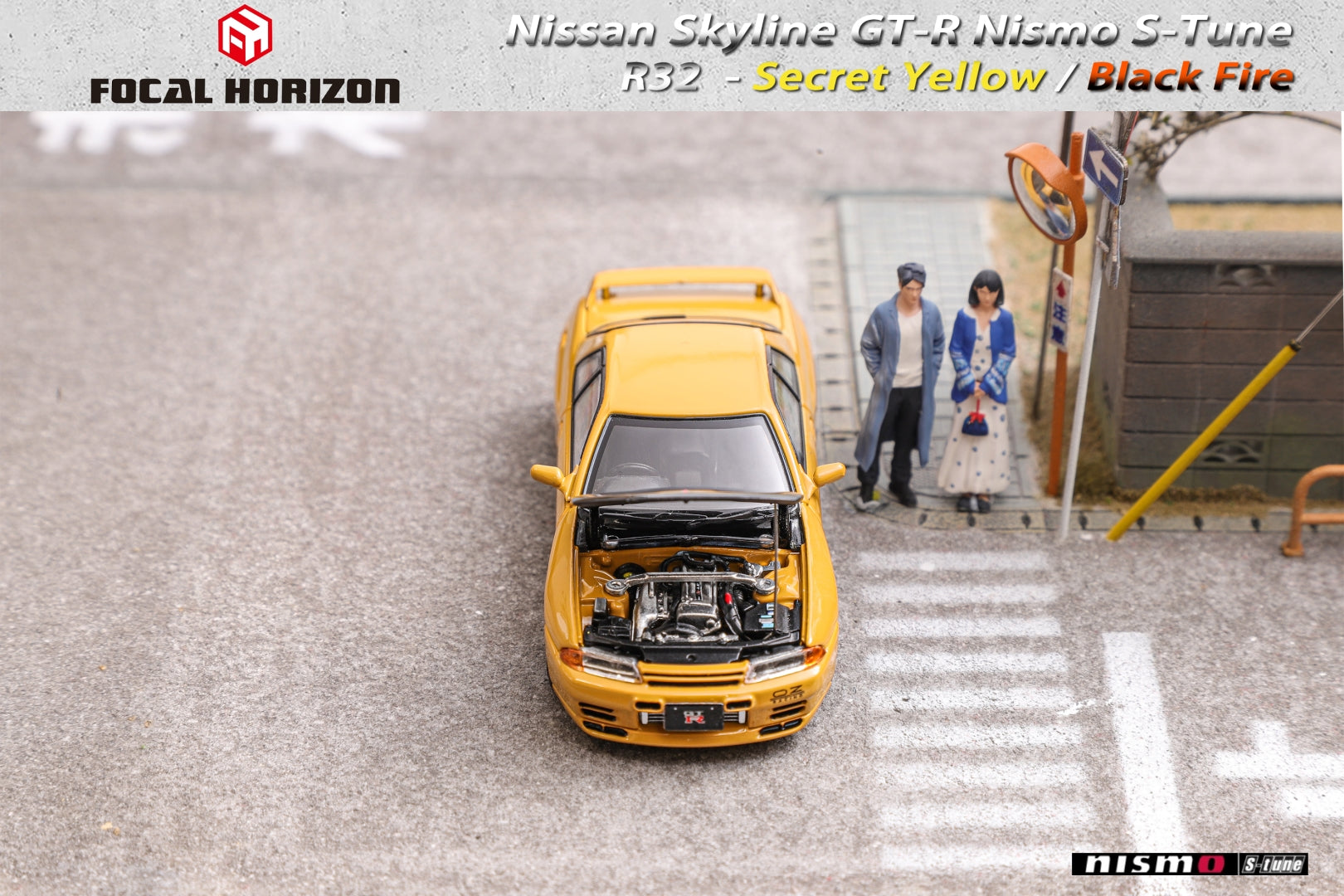 Focal Horizon 1:64 Nissan Skyline GT-R (R32) Nismo S-Tune Secret