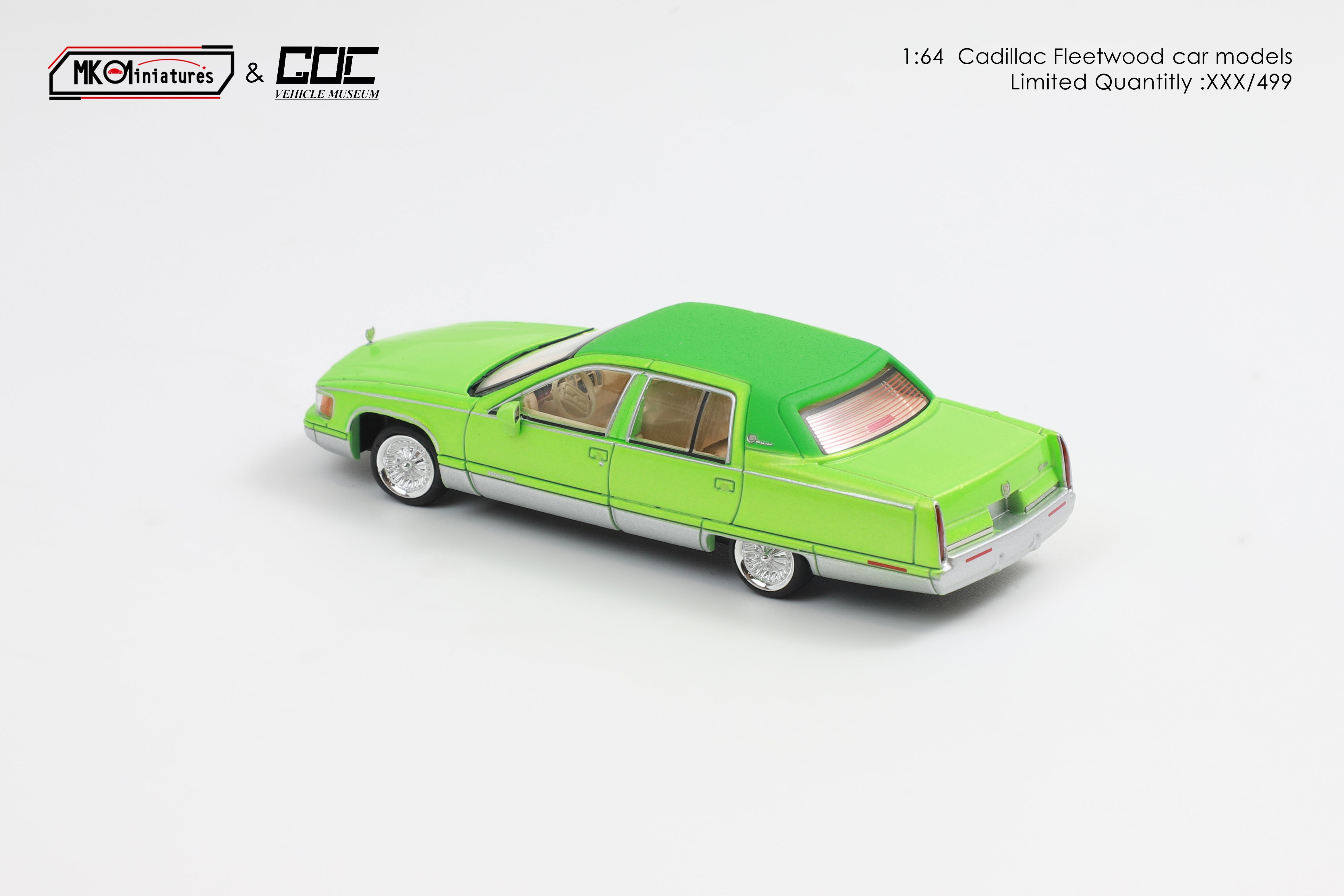 Preorder] MK Miniatures X GOC 1:64 Cadillac Fleetwood (3 Colors