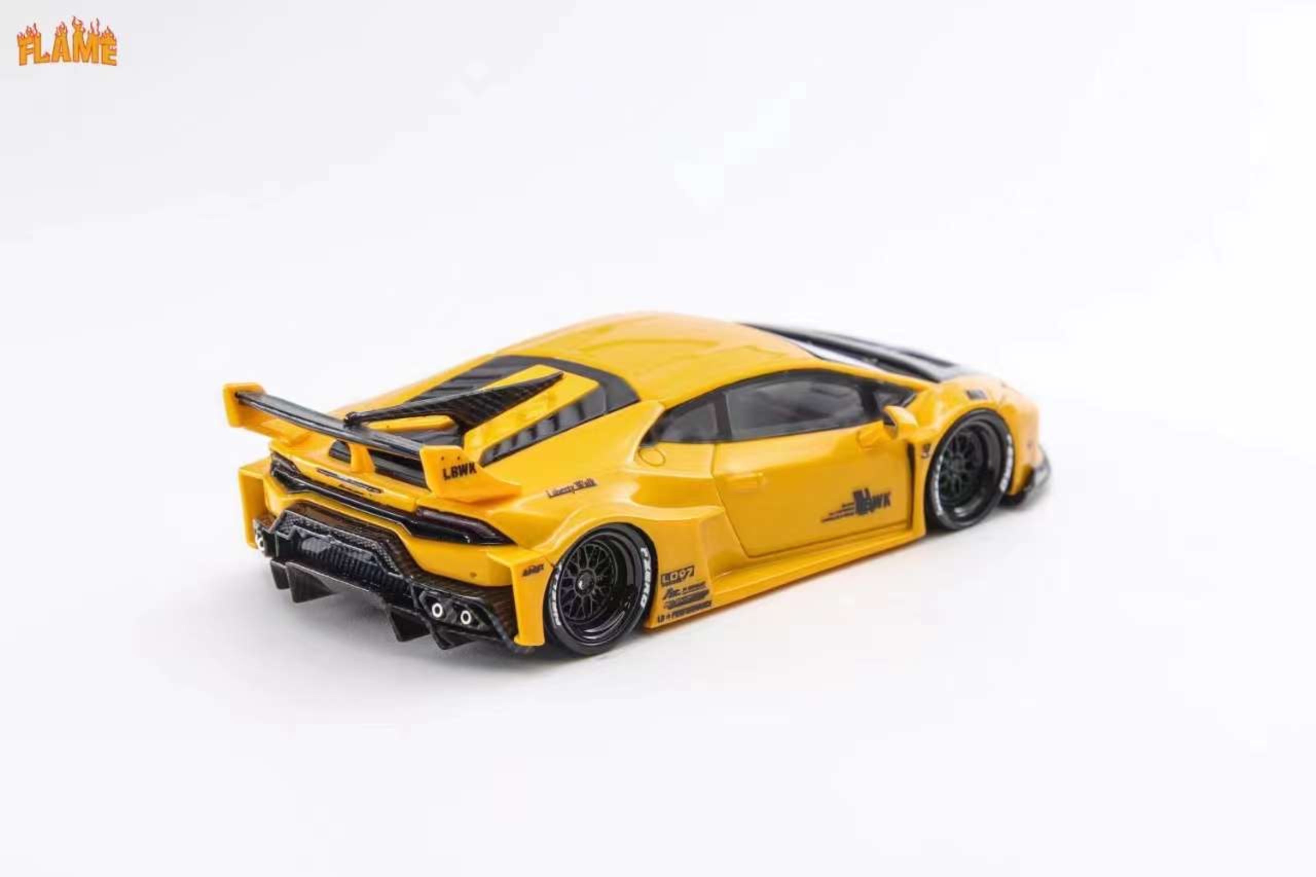 Flame 1:64 LBWK wide body Lamborghini Huracan GT LP610 (4 Colours