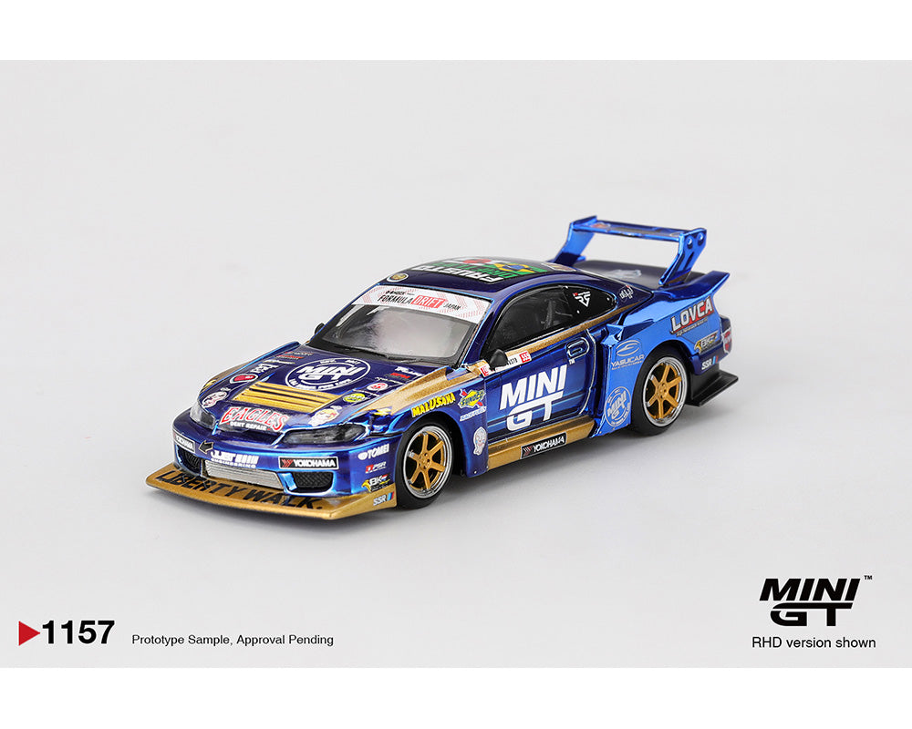 Preorder] Mini GT 1:64 Nissan LB-Super Silhouette S15 SILVIA #555