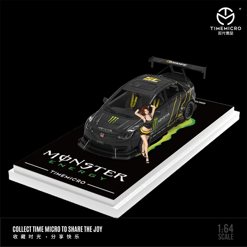 Time Micro 1:64 Honda Civic Monster / Marlboro Livery (4 Versions