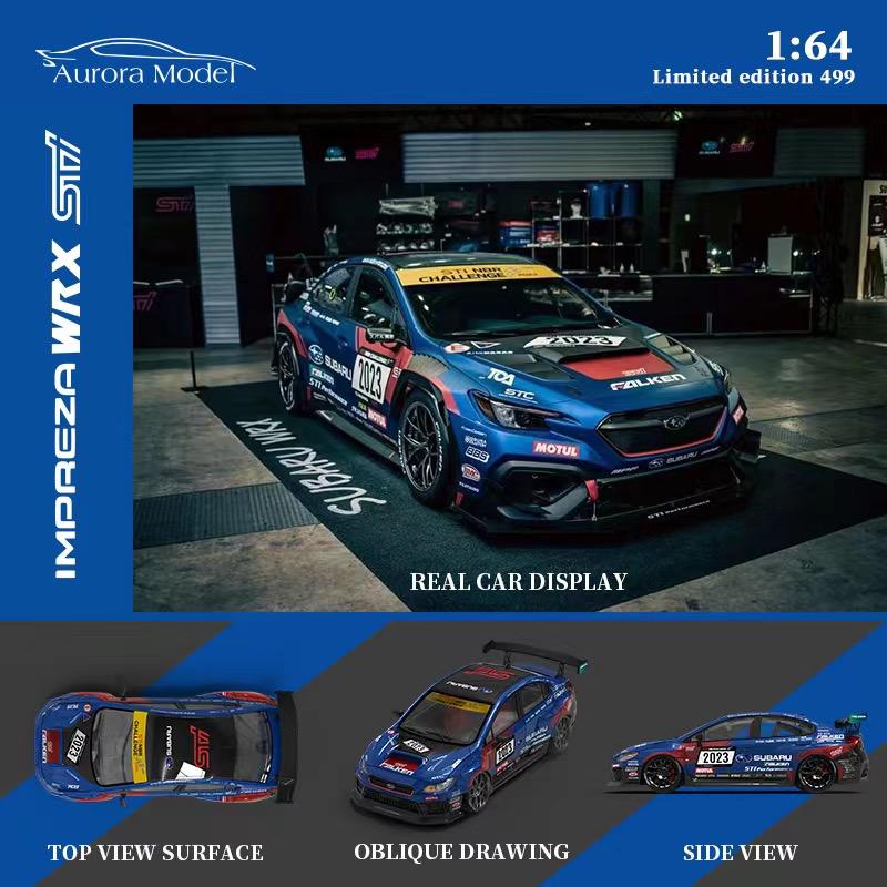 Aurora Model 1:64 Subaru WRX STI NBR Challenge Edition – Horizon