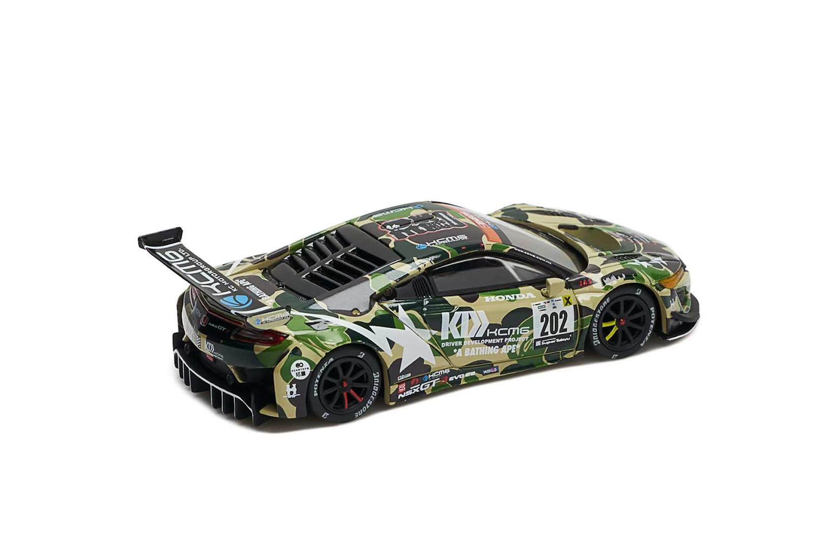 POPRACE x BAPE 1:64 HONDA NSX GT3 EVO22BAPE – Horizon Diecast