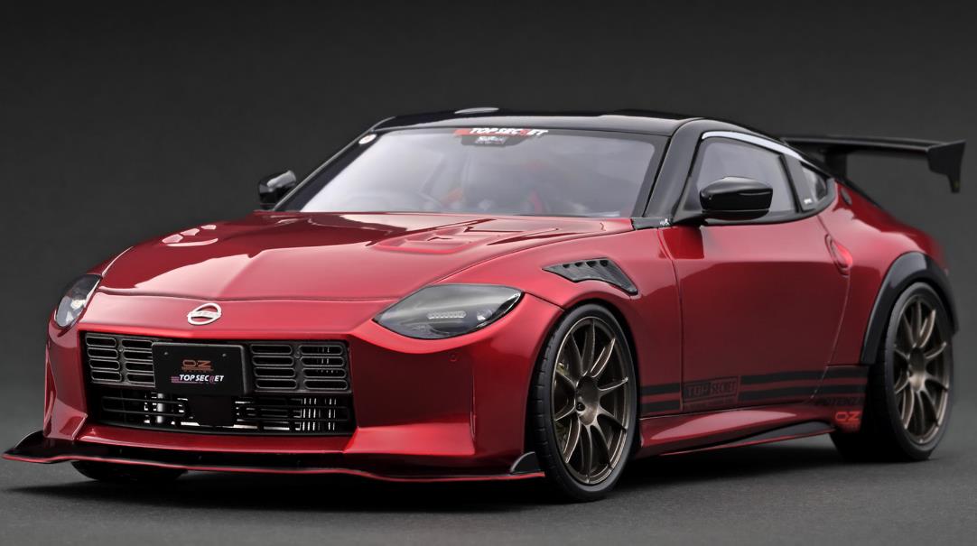 Ignition Model 1:18 Nissan TOP SECRET Fairlady Z (RZ34) Red
