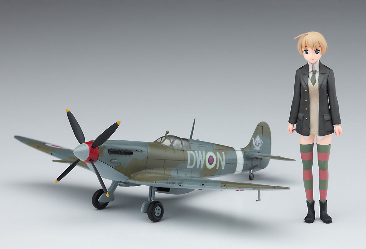1/20 リネット・ビショップ w/ 1/72 スピットファイア Mk.IX