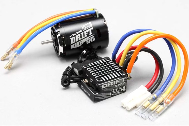 BL-RS4 ESC＋ZERO-Sドリフト 13.5T ブラック アソートセット | 鉄道