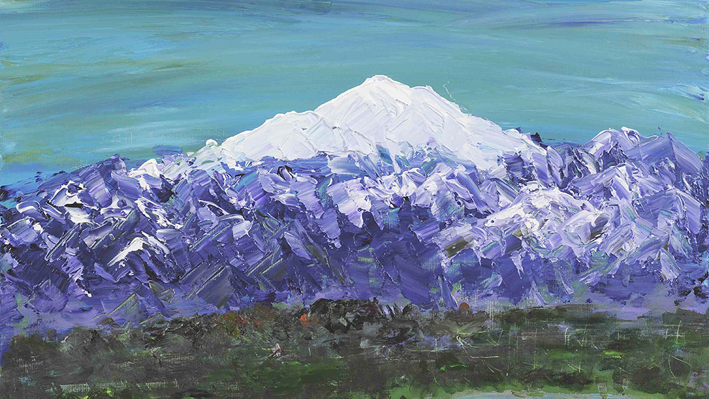 晴天でキラキラと輝く白山と柴山潟」トゥールビヨンウォッチを発売