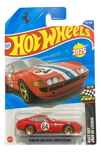 Hot Wheels - Ferrari 365 Gtb4 Competizione - Hyw48 Branco