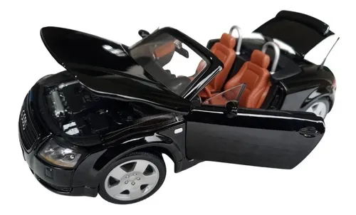 Audi Tt Roadster Preto Miniatura 1:18 Maisto Coleção Preto