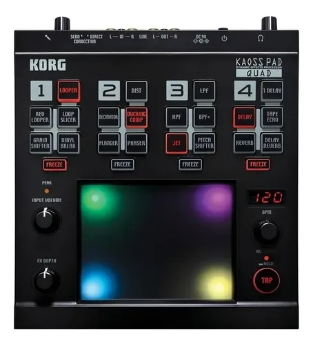 Processador de efeitos Kaoss Pad Quad Korg | MercadoLivre