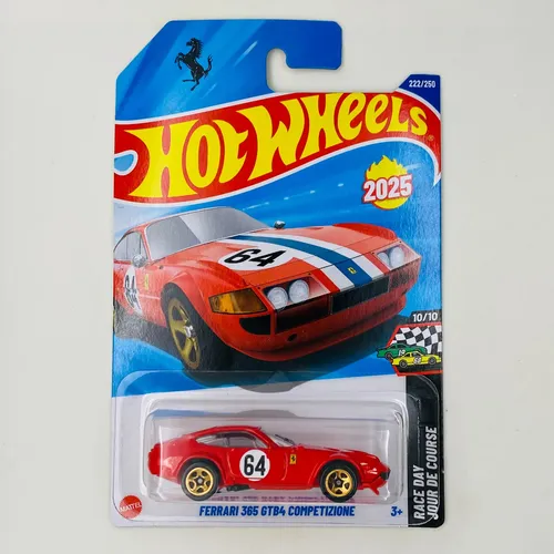 Hot Wheels Ferrari 365 Gtb4 Competizione Vermelho 2025l Hw R