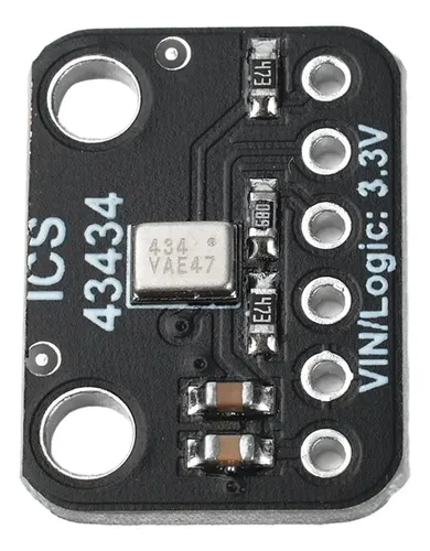 Módulo De Microfone Digital Ics-43434 Mems I2s 1.5v-3.6v Mi