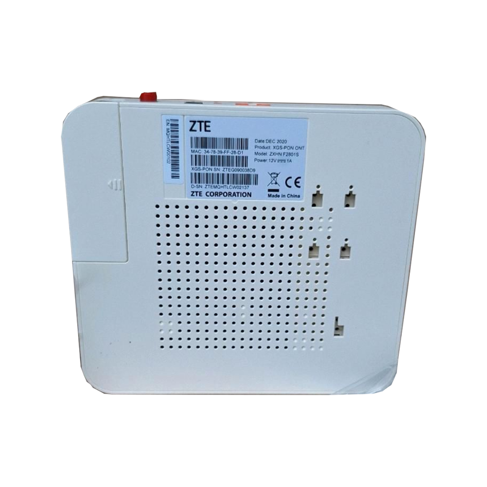 ZXHN F2801S XGS-PON Bridge ONT – hua-links.com