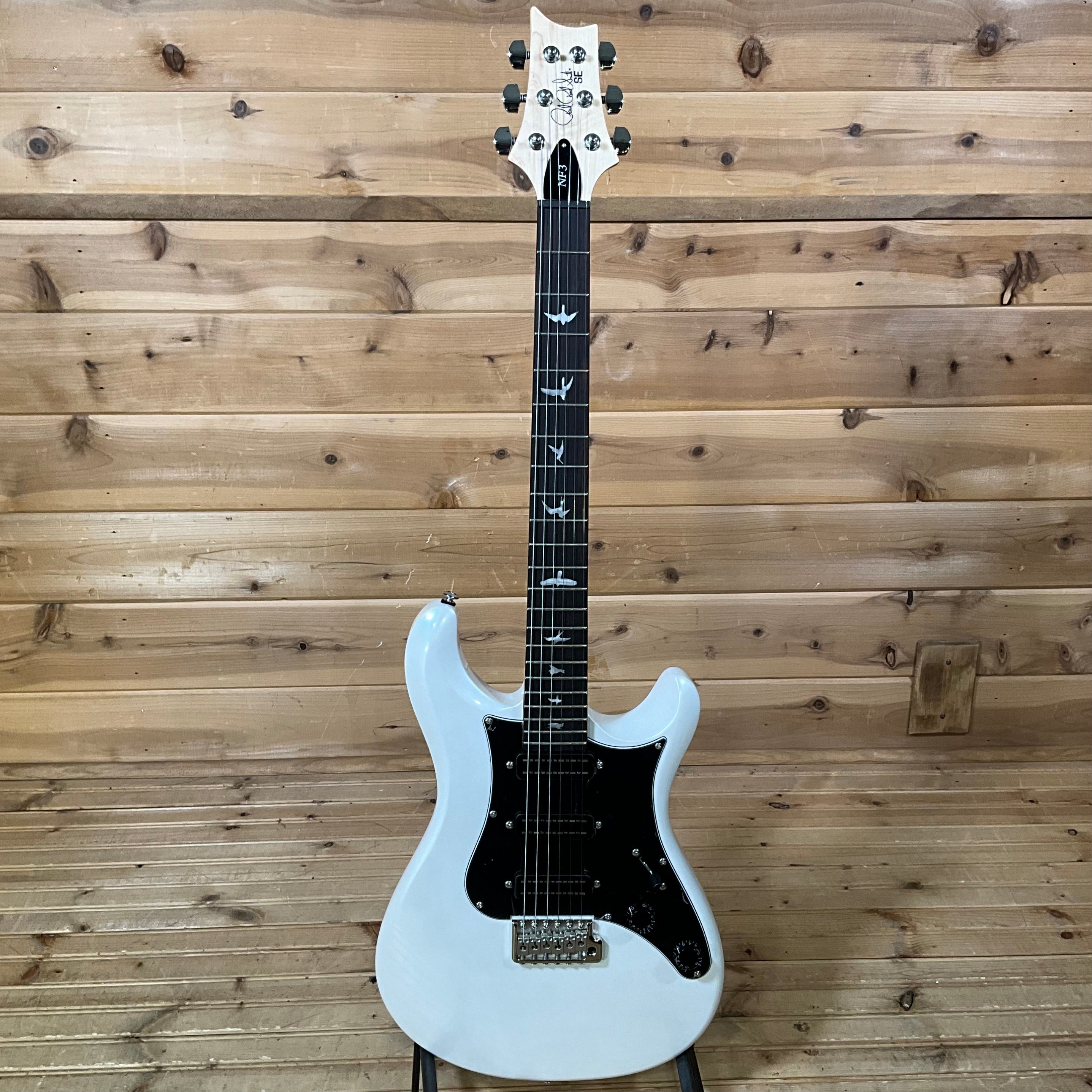 PRS 2024 SE NF3 Electric Guitar - White Pearl - Huber Breese Music