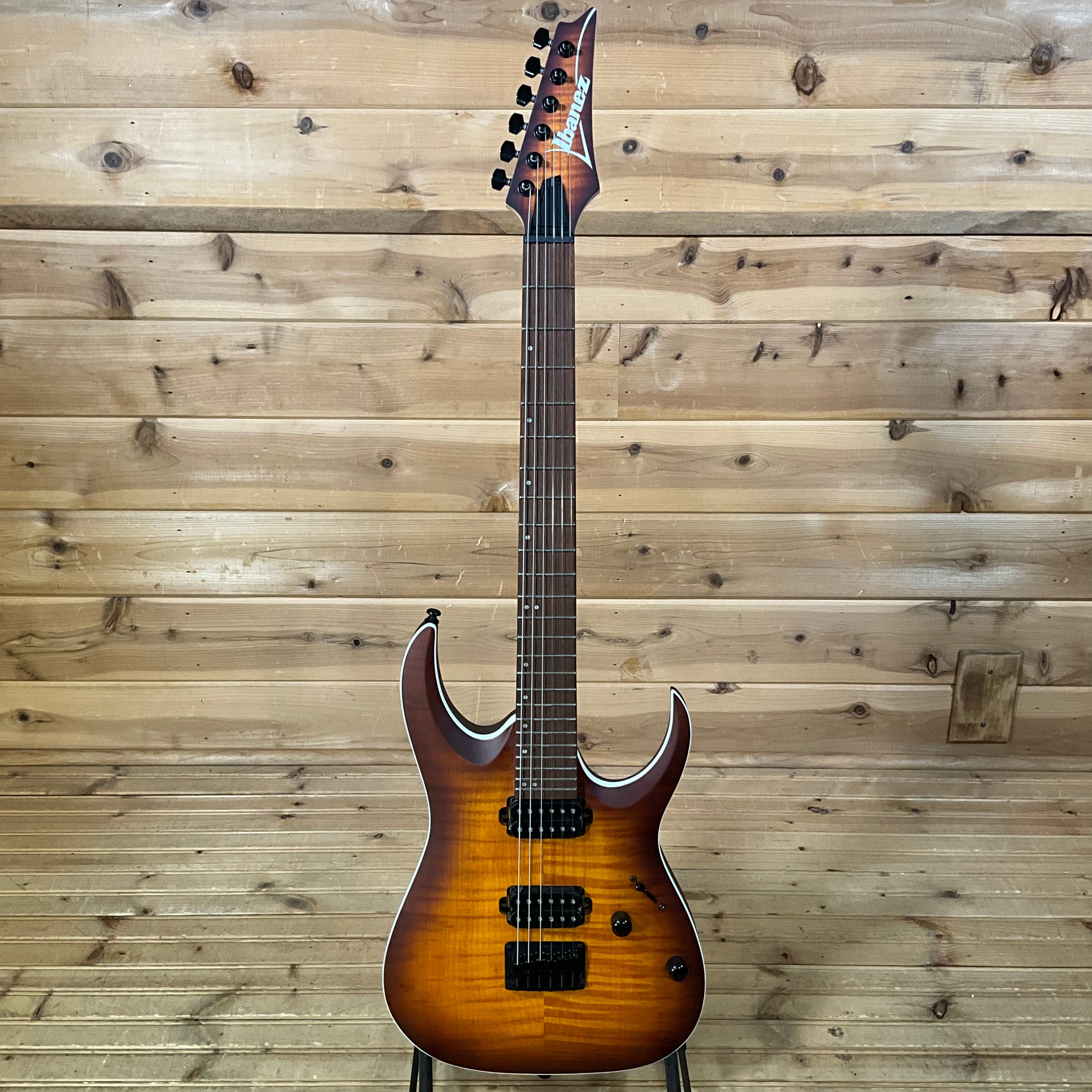 Ibanez RGA42FM Electric Guitar - Dragon Eye Burst Flat - Huber