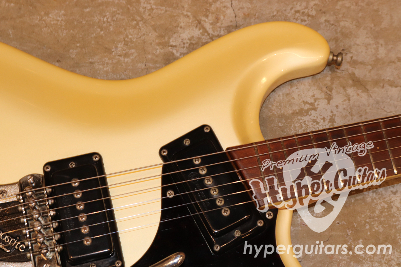 Mosrite '65 The Ventures Model - リフィニッシュ パールホワイト