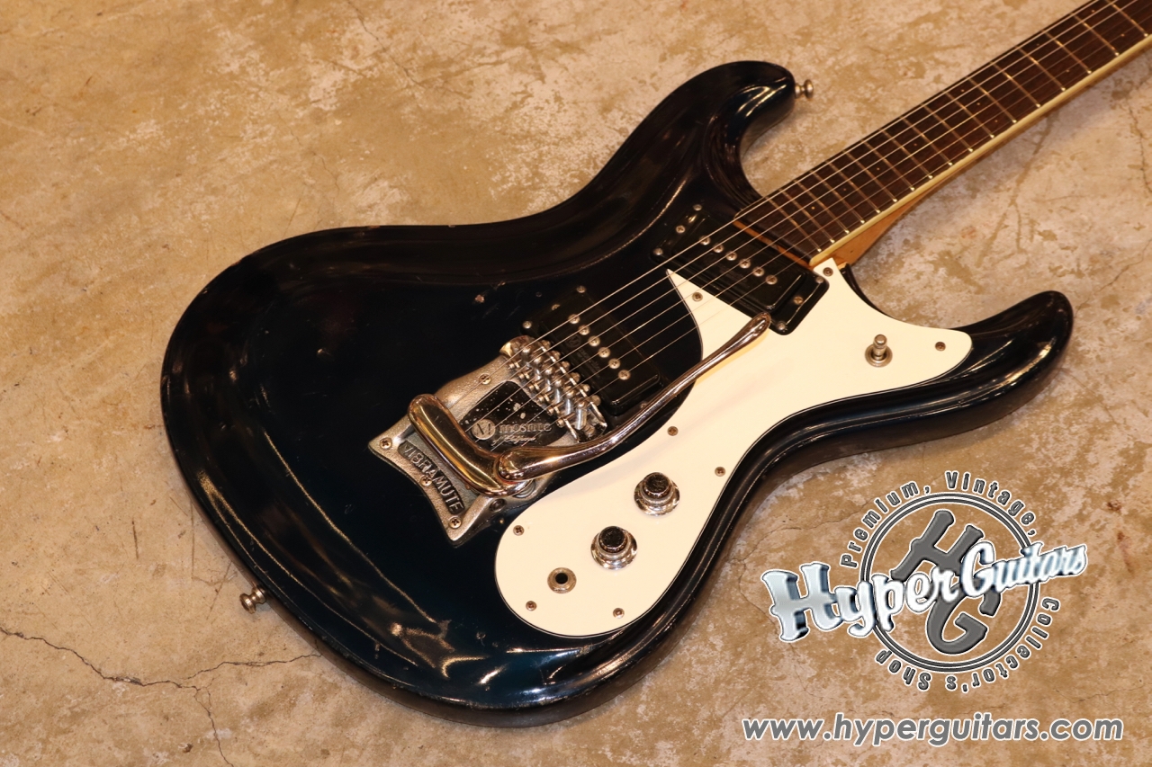Mosrite '65 The Ventures Model - インク ブルー - ハイパーギターズ