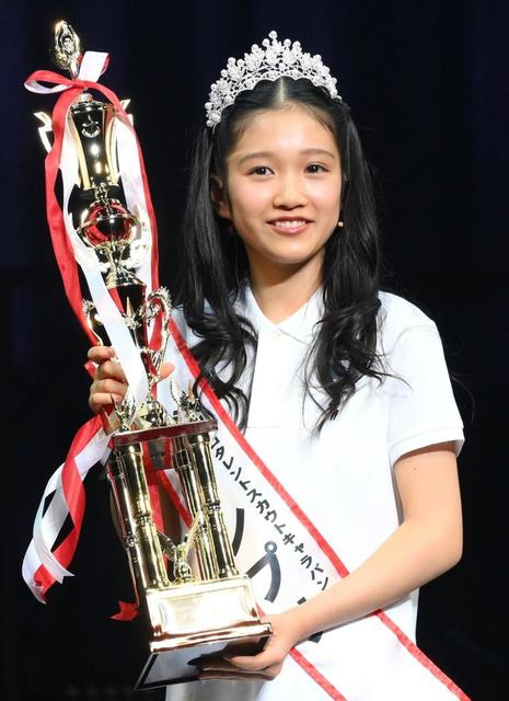 ホリプロタレントスカウトキャラバン グランプリに13歳の山崎玲奈さん