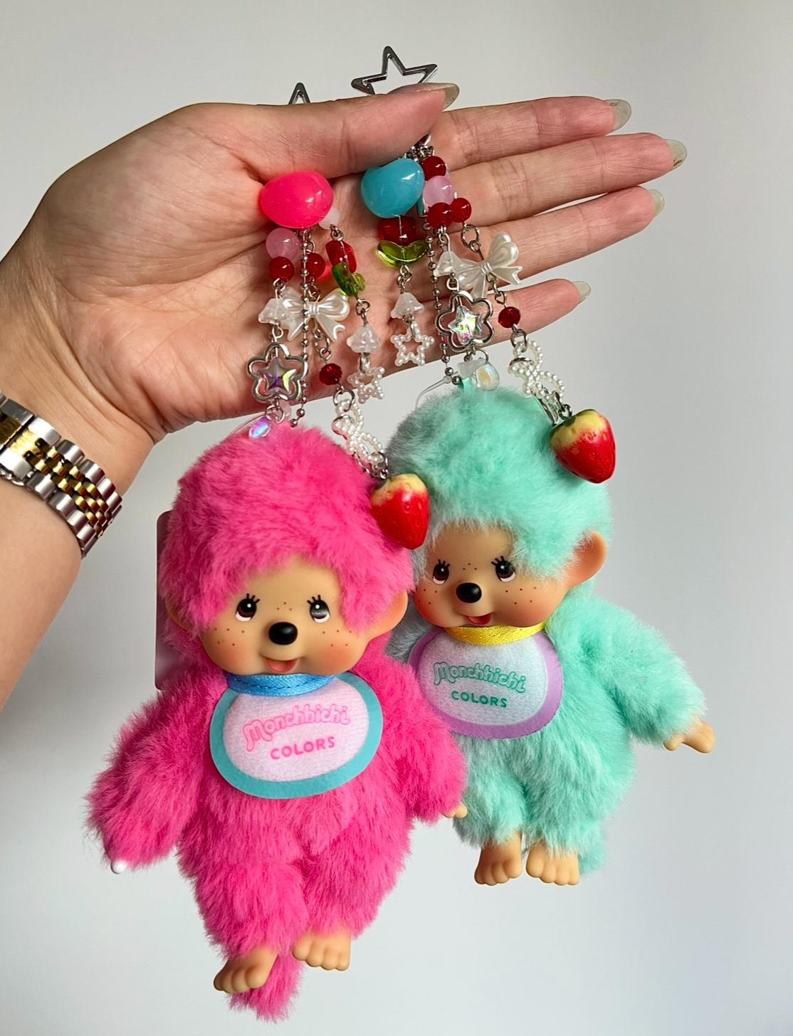 モンチッチ FRUITS COLORS KEYCHAIN レア モンチッチ FRUITS COLORS