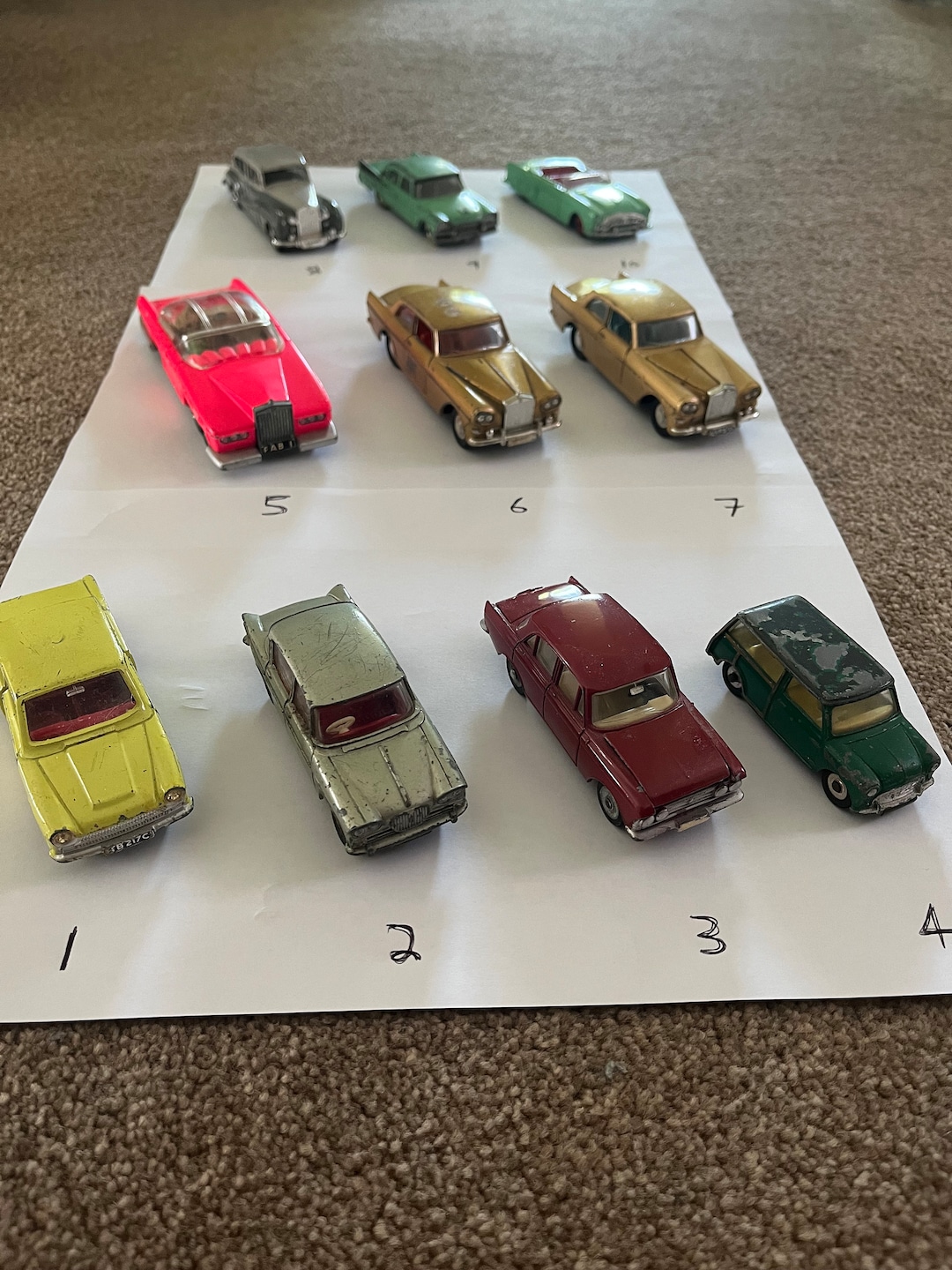 Dinky Toys Vintage Cars - Please Choose From Drop Down List - Etsy