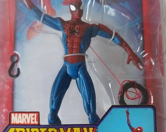 Spiderman Classics - Web Line Spiderman Action Figure Toybiz