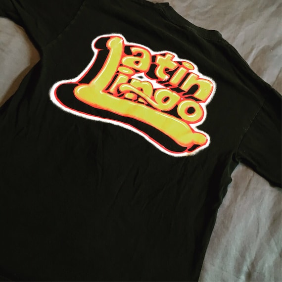 Vintage 90s Hip Hop Tee - Cypress Hill - Latin Lingo - RARE - Etsy