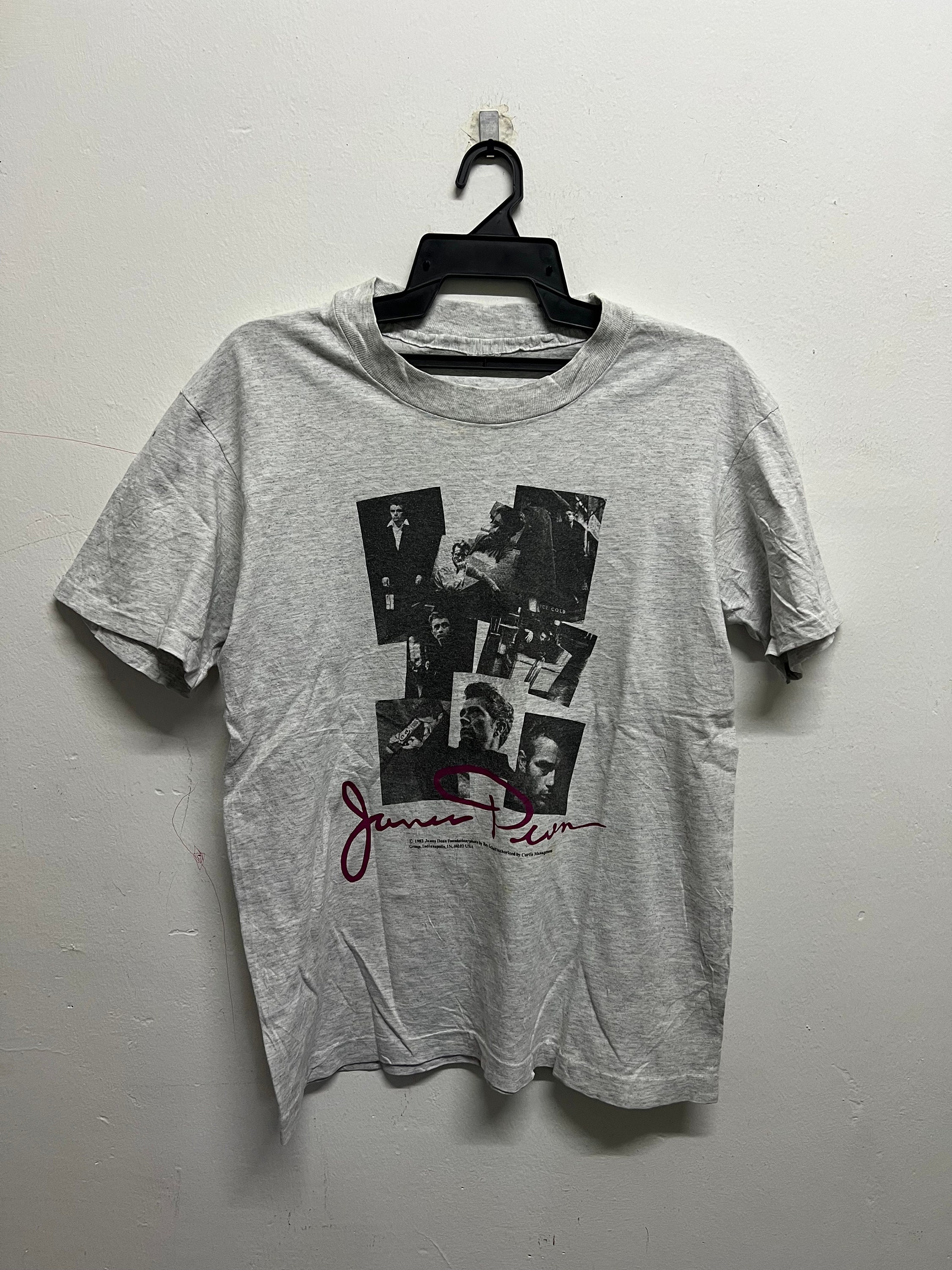 Vintage 90's James Dean American Actor Teenage Icon Movie Tee