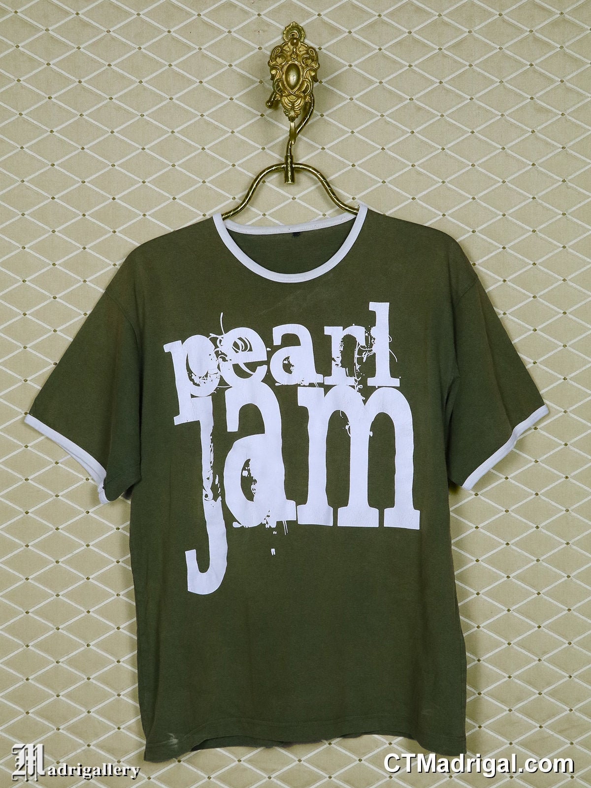 Pearl Jam T-shirt, Vintage Rare Ringer Tee Shirt, Mudhoney Alice