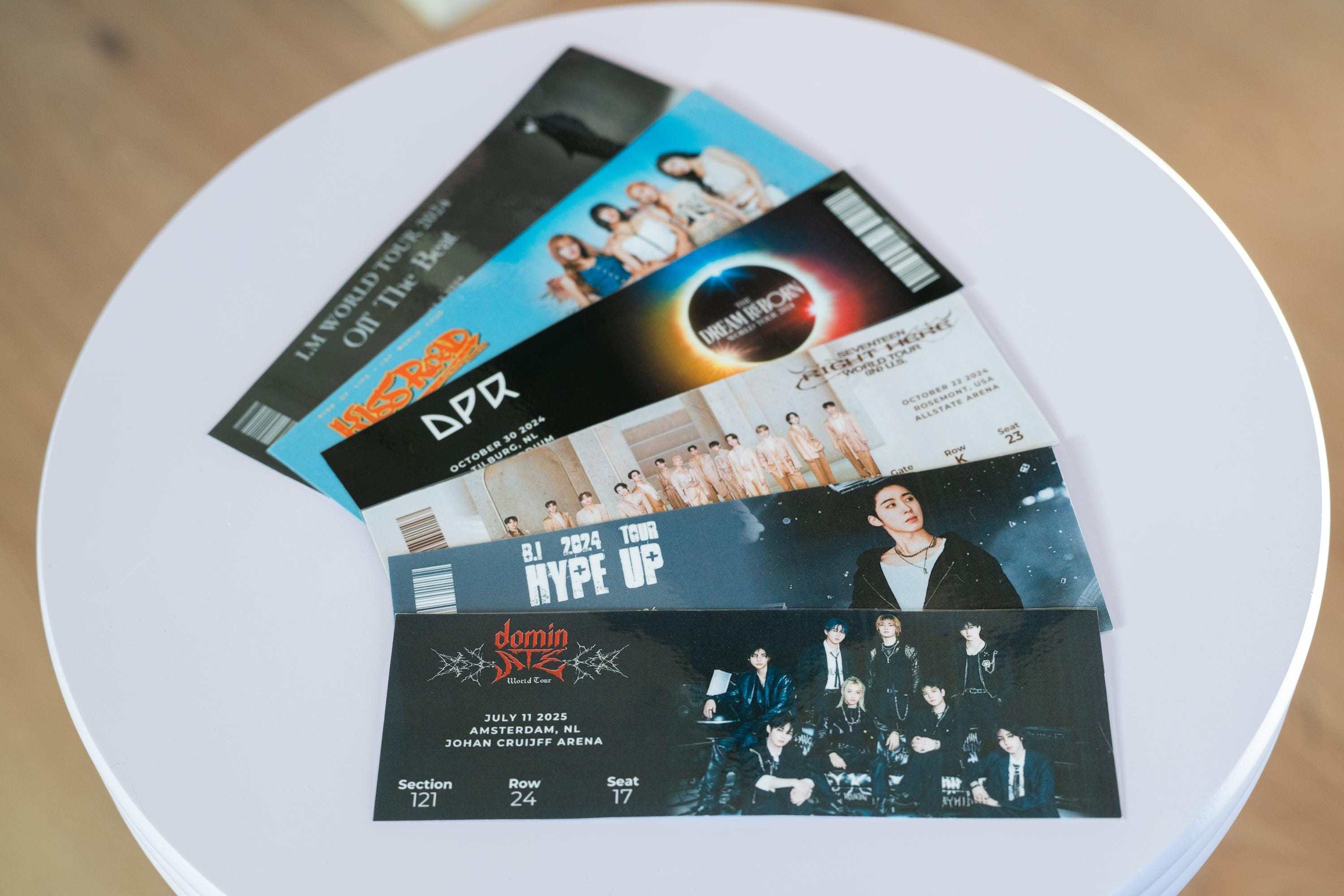 Customisable P1HARMONY Tour Concert Ticket | DIGITAL DOWNLOAD - Etsy
