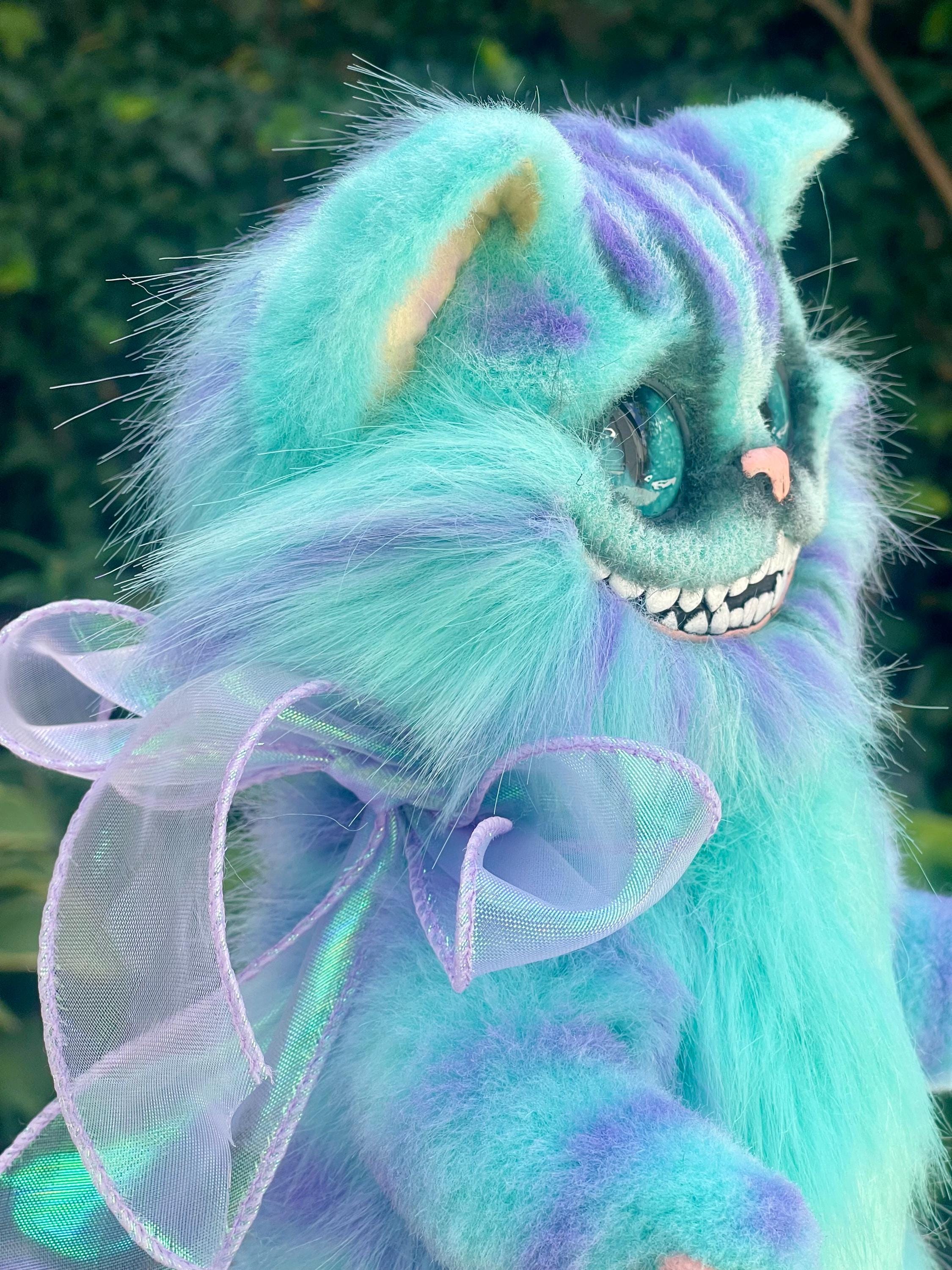Cheshire Kitten Fluffy Realistic Toy - Etsy