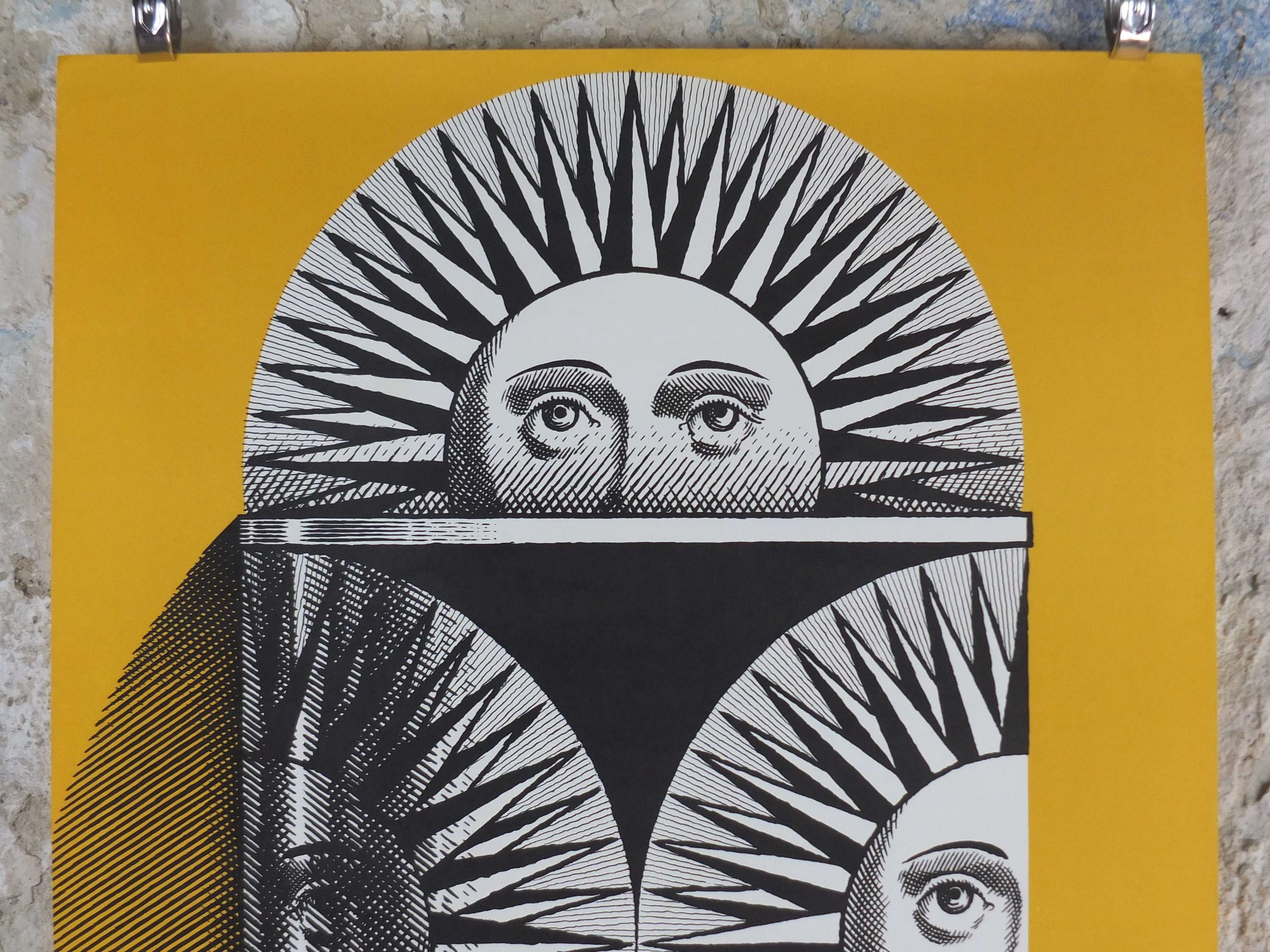 Fornasetti フォルナセッティ 1959年 エキシビション ポスター