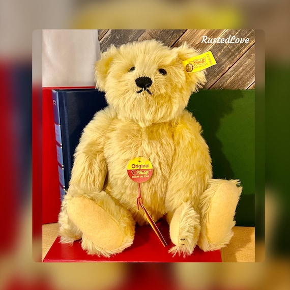 Vintage Steiff Mohair Teddy Bear Replica 1906, 12