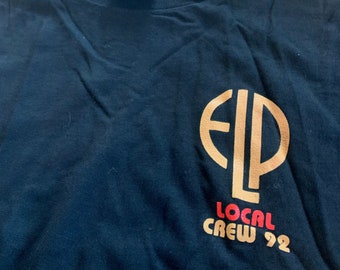 1992 Vintage Emerson, Lake & Palmer Tour T-shirt, Brockum, XL