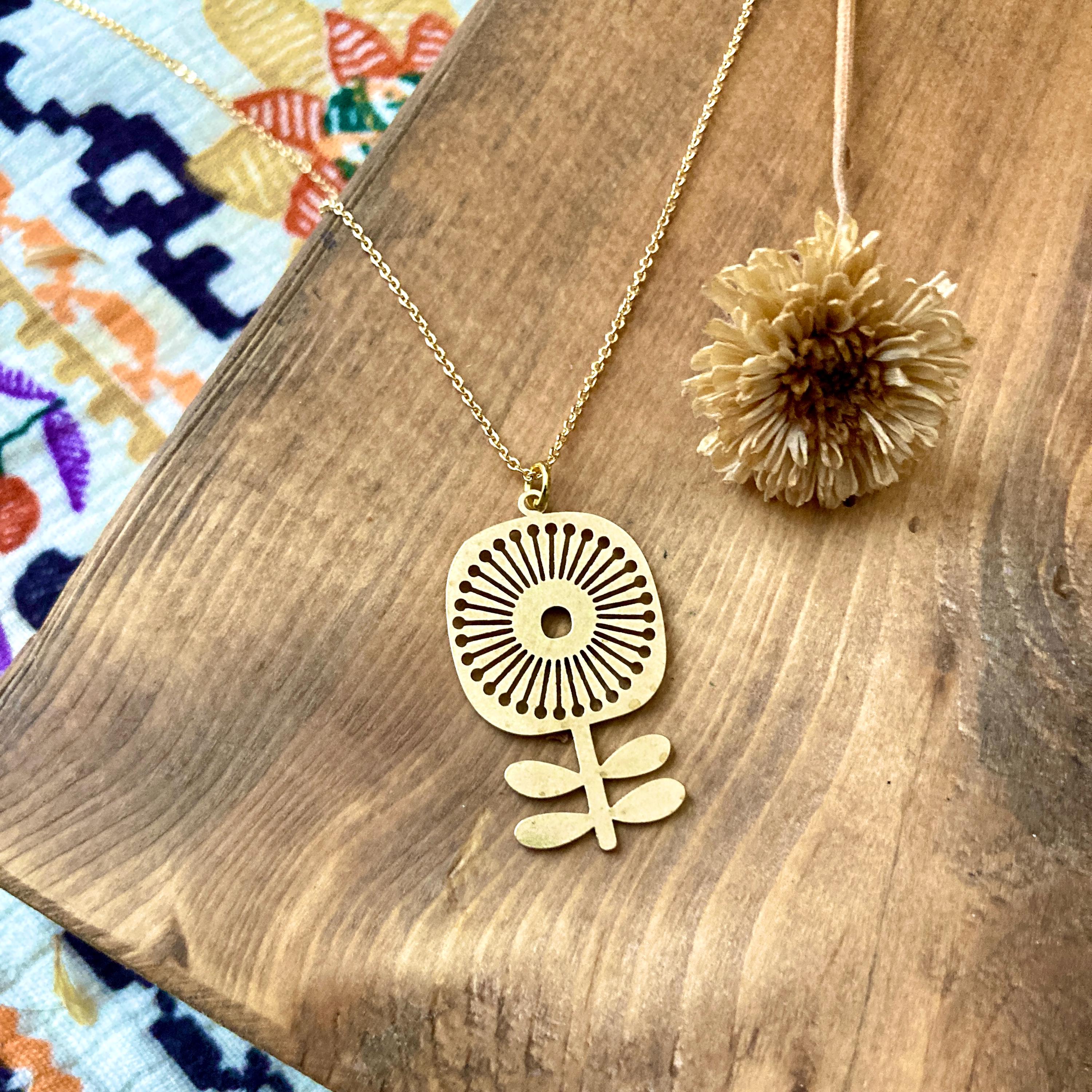 Scandinavian vintage necklace - Etsy 日本